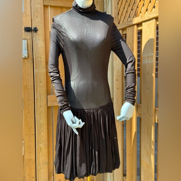 🆕 RAT & BOA 🧿 NWOT Lui Sheer Mesh Long Sleeve Mini Dress, Black - Sz S - Picture 11 of 15